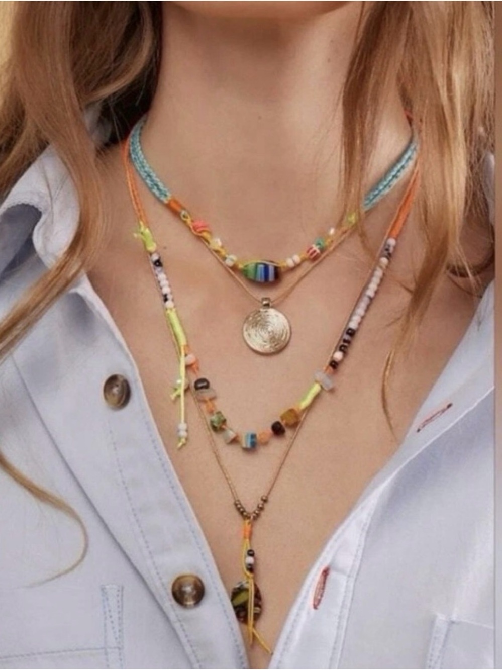 Free People x Ariana Ost My Magic Layered Necklace